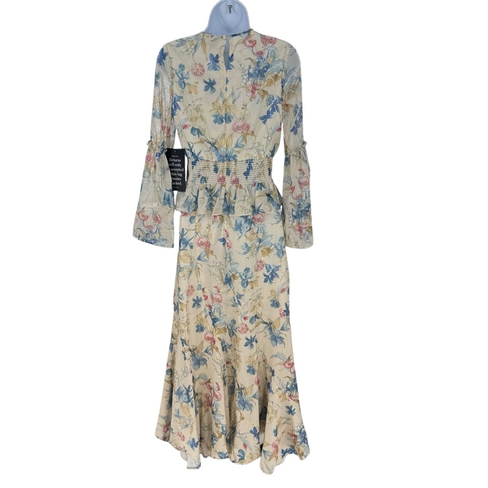 Tuckernuck NEW Lilly of the Valley Matching Set Blouse and Maxi Skirt Size XS - Picture 6 of 9